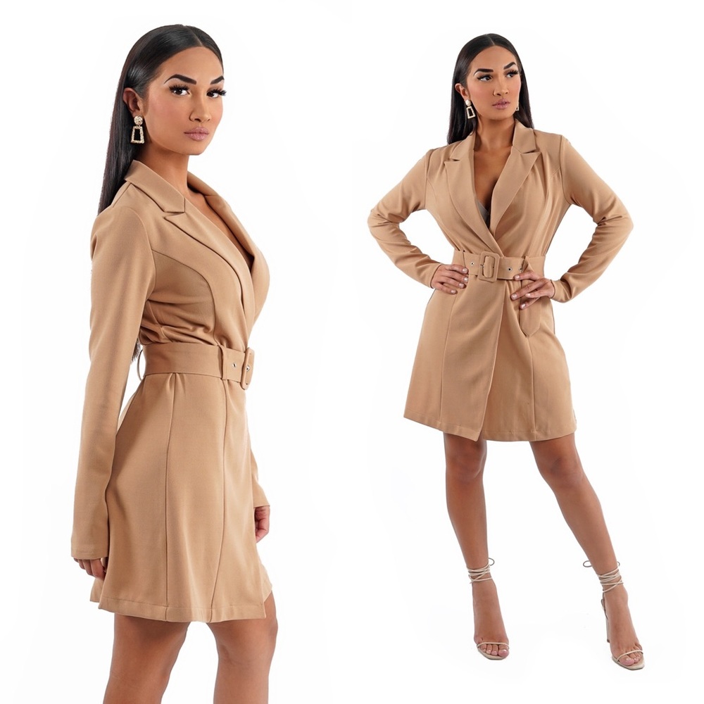 Camel Trench Jacket